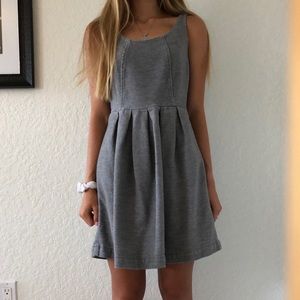 Grey Cotton Dress